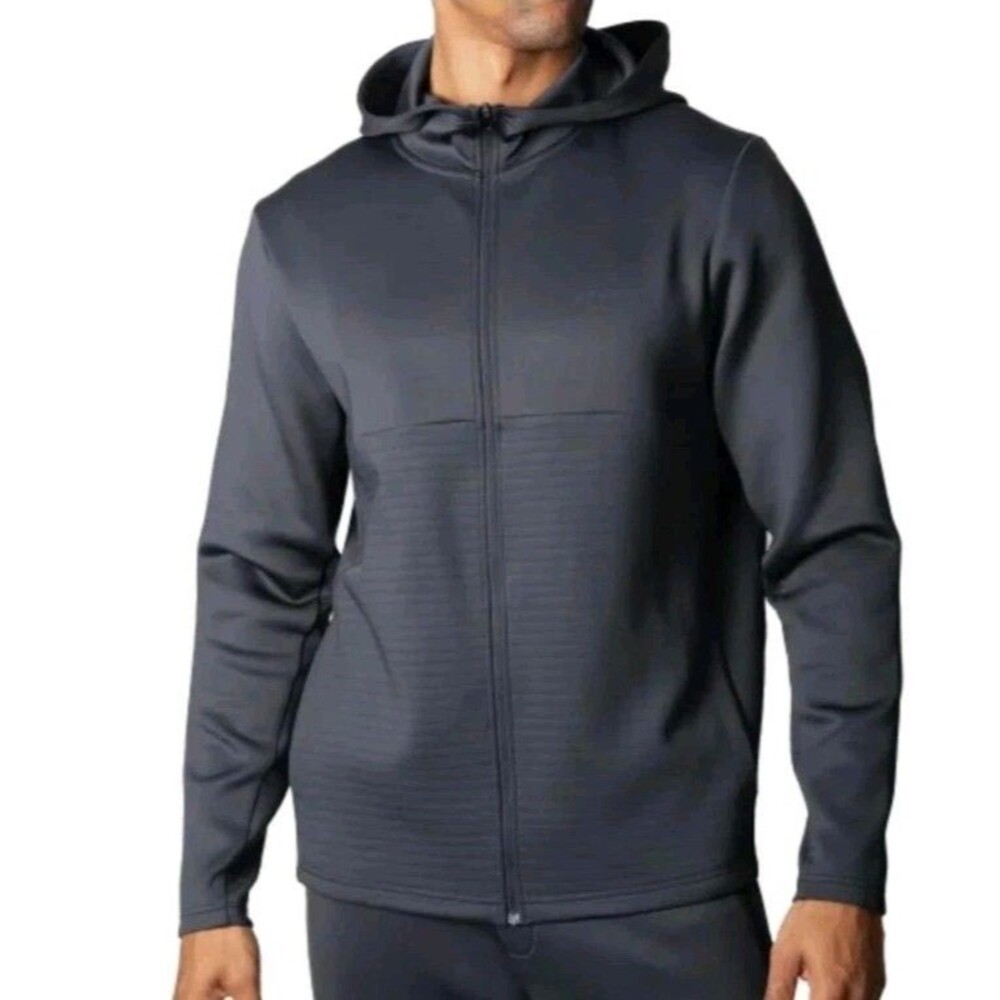 Spyder Active Men's Full Zip Up Hoodie /‎ Black / XL / New